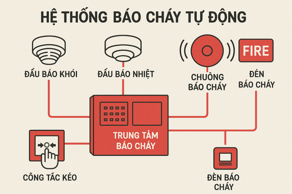Lắp đặt hệ thống báo cháy và chữa cháy tại TPHCM